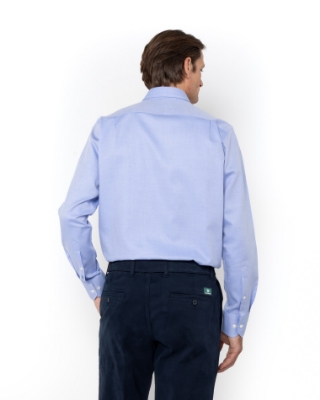 ΑΝΔΡΙΚΟ TWILL CUSTOM FIT ΓΑΛΑΖΙΟ thumb