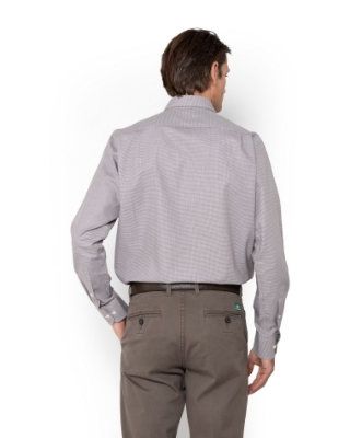 ΑΝΔΡΙΚΟ ΠΟΥΚΑΜΙΣΟ ΚΑΡΟ TWILL CUSTOM FIT thumb