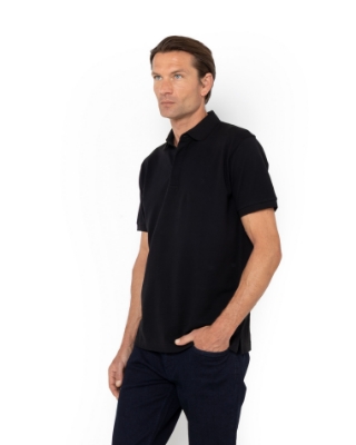 LEGACY ΠΟΛΟPIQUE REGULAR FIT ΜΑΥΡΟ thumb