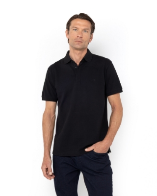 LEGACY ΠΟΛΟPIQUE REGULAR FIT ΜΑΥΡΟ thumb