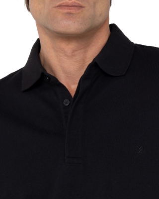 LEGACY ΠΟΛΟPIQUE REGULAR FIT ΜΑΥΡΟ thumb