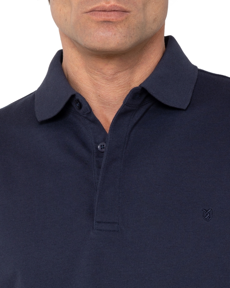 ΑΝΔΡΙΚΟ LEGACY ΠΟΛΟ PIQUE REGULAR FIT ΜΠΛΕ