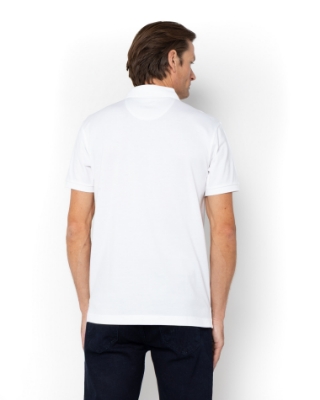 ΑΝΔΡΙΚΟ LEGACY ΠΟΛΟ PIQUE REGULAR FIT ΛΕΥΚΟ thumb