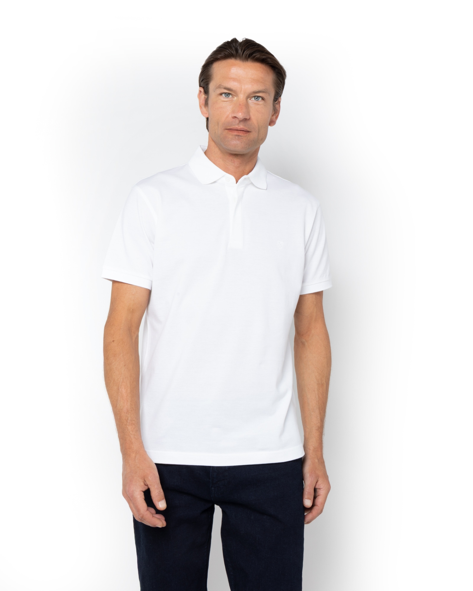 ΑΝΔΡΙΚΟ LEGACY ΠΟΛΟ PIQUE REGULAR FIT ΛΕΥΚΟ