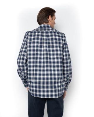 ΑΝΔΡΙΚΟ ΠΟΥΚΑΜΙΣΟ ΚΑΡΟ TWILL REGULAR FIT thumb