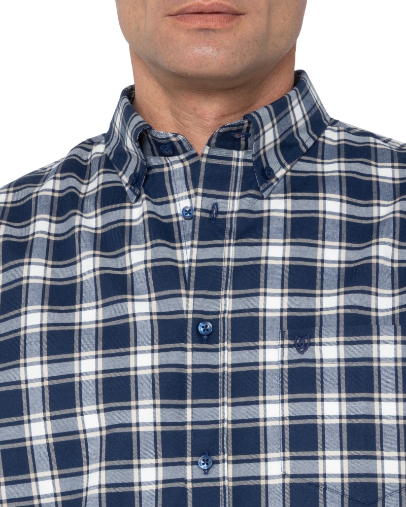 ΑΝΔΡΙΚΟ ΠΟΥΚΑΜΙΣΟ ΚΑΡΟ TWILL REGULAR FIT
