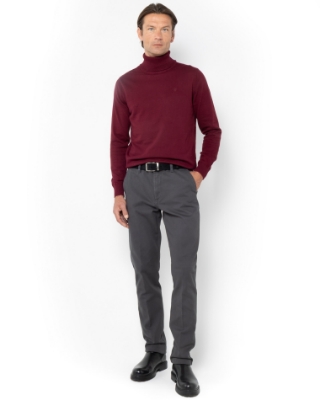 	ΑΝΔΡΙΚΟ ΠΑΝΤΕΛΟΝΙ ΜΙΚΡΟΣΧΕΔΙΑΣΤΟ REGULAR FIT ΓΚΡΙ thumb