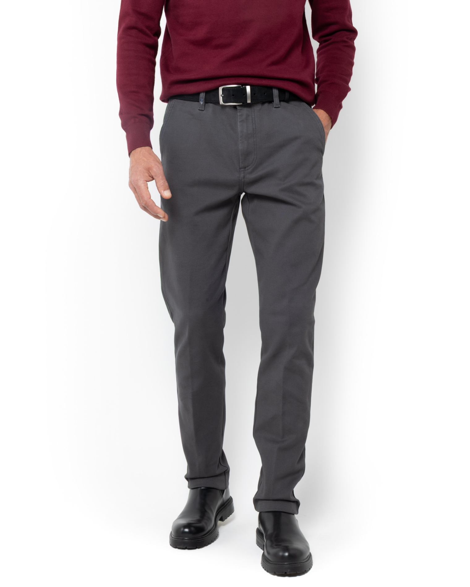 	ΑΝΔΡΙΚΟ ΠΑΝΤΕΛΟΝΙ ΜΙΚΡΟΣΧΕΔΙΑΣΤΟ REGULAR FIT ΓΚΡΙ