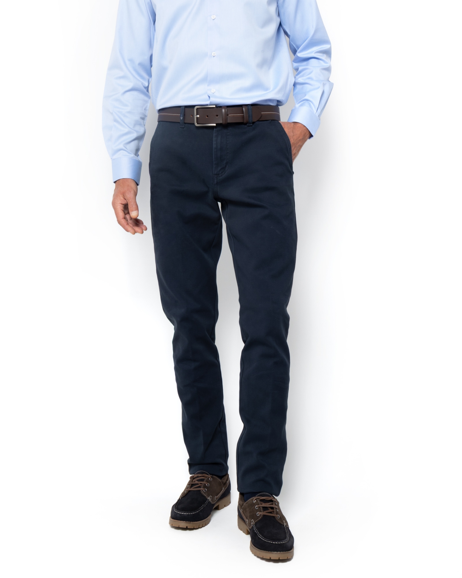 ΑΝΔΡΙΚΟ ΠΑΝΤΕΛΟΝΙ ΜΙΚΡΟΣΧΕΔΙΑΣΤΟ REGULAR FIT ΜΠΛΕ