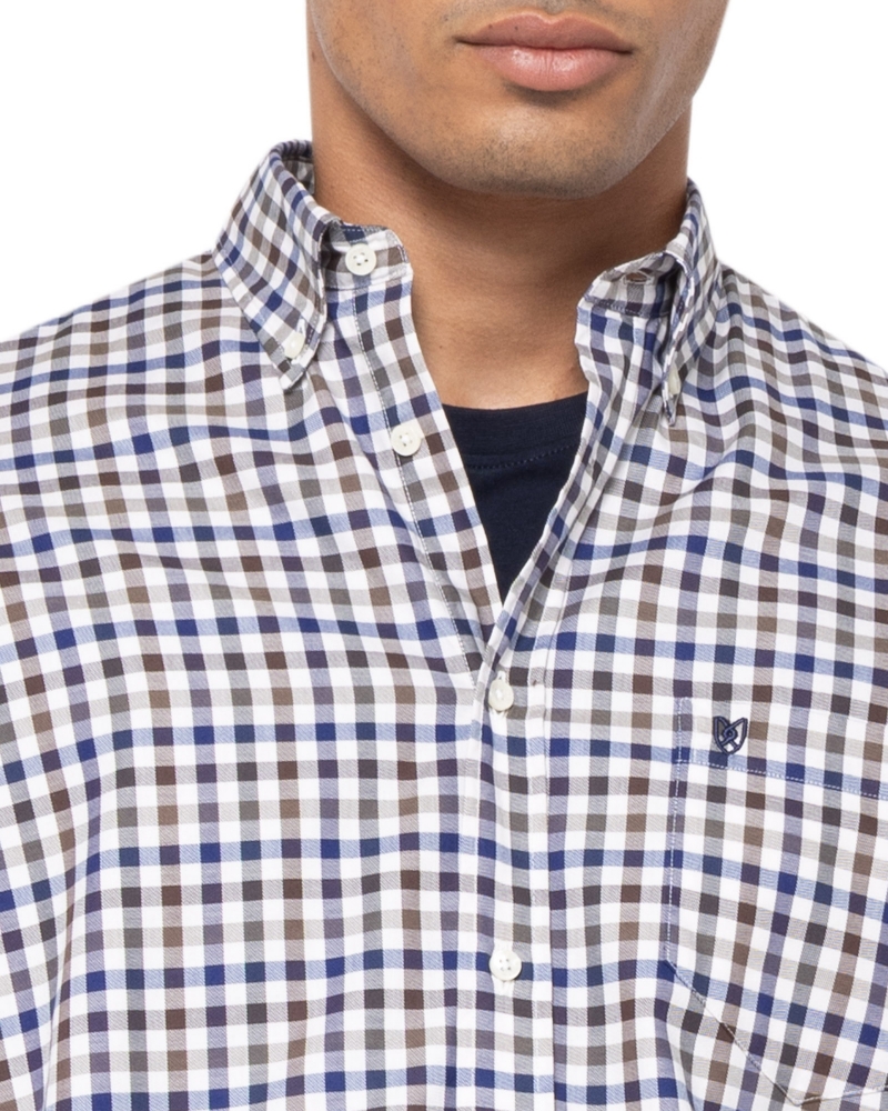 ΑΝΔΡΙΚΟ ΠΟΥΚΑΜΙΣΟ ΚΑΡΟ TWILL REGULAR FIT
