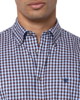 ΑΝΔΡΙΚΟ ΠΟΥΚΑΜΙΣΟ ΚΑΡΟ TWILL REGULAR FIT thumb