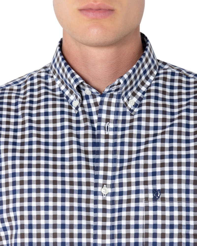 ΑΝΔΡΙΚΟ ΠΟΥΚΑΜΙΣΟ ΚΑΡΟ TWILL REGULAR FIT