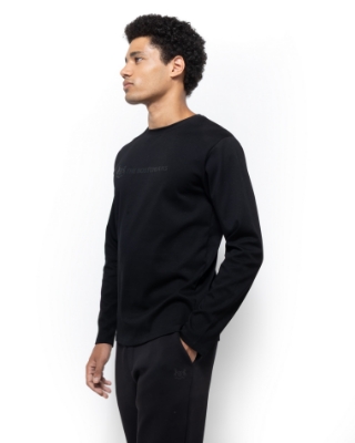 ΜΠΛΟΥΖΑ T-SHIRT REGULAR FIT ΜΑΥΡΟ thumb