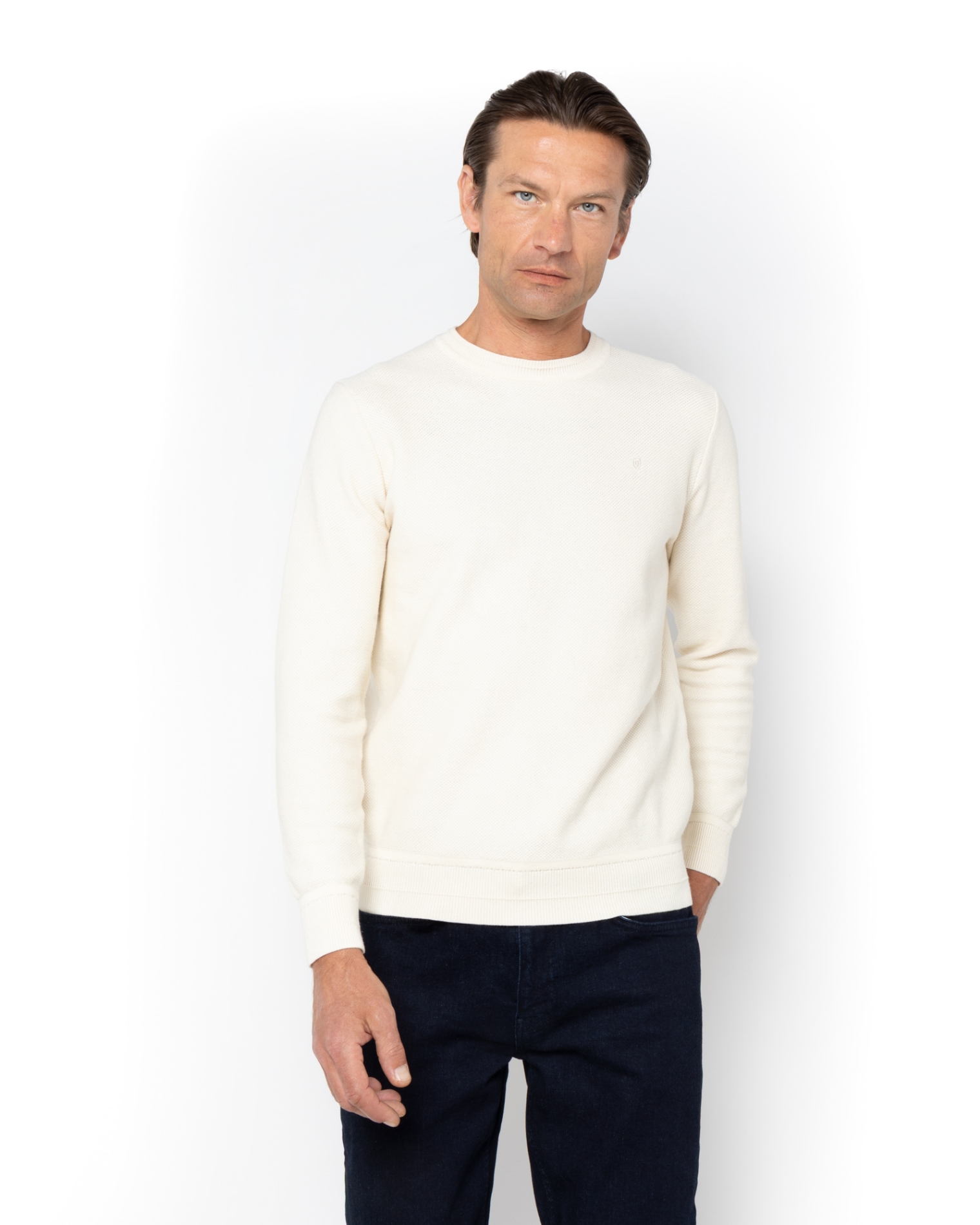 	ΑΝΔΡΙΚΟ THE LEGACY ΠΛΕΚΤΟ REGULAR FIT ΕΚΡΟΥ