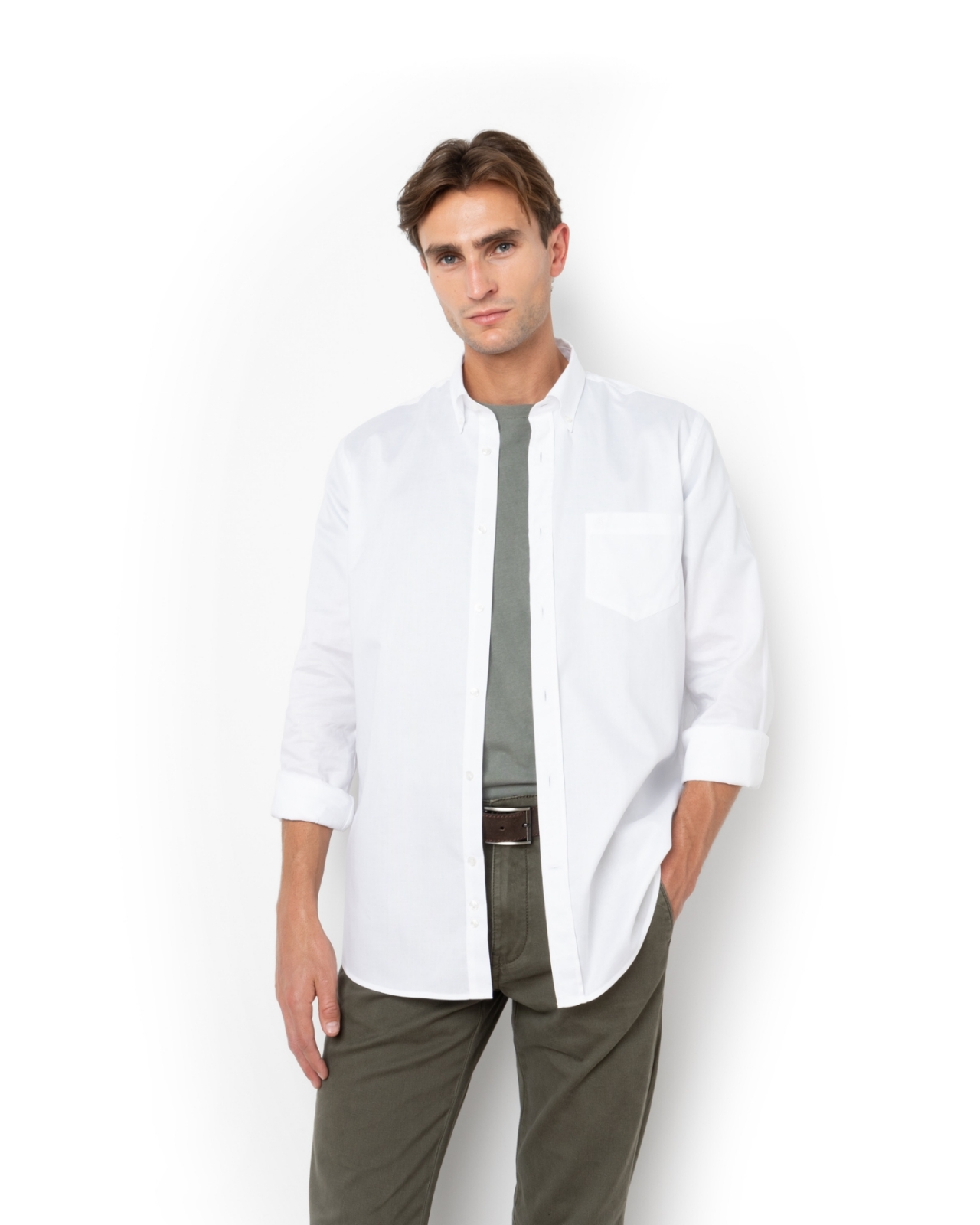 ΠΟΥΚΑΜΙΣΟ FIL A FIL ΛΕΥΚΟ