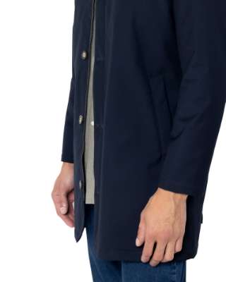 ΑΝΔΡΙΚΗ ΚΑΠΑΡΤΙΝΑ WATER REPELLANT REGULAR FIT ΜΠΛΕ thumb