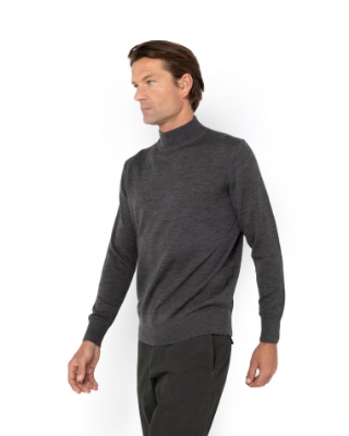 	ΠΛΕΚΤΟ MERINO ΛΟΥΠΕΤΟ ΓΚΡΙ thumb