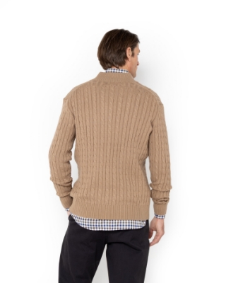 ΑΝΔΡΙΚΟ ΠΛΕΚΤΟ HALF-ZIP ΚΑΜΗΛΟ thumb