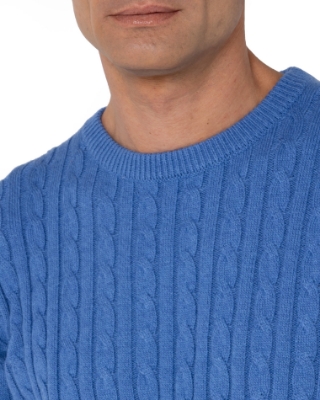 	ΠΛΕΚΤΟ ΒΑΜΒΑΚΕΡΟ CABLE ΜΠΛΕ thumb