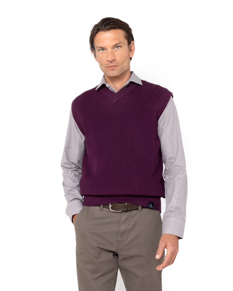 ΠΛΕΚΤΟ ΑΜΑΝΙΚΟ REGULAR FIT ΜΠΟΡΝΤΟ