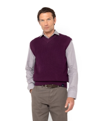 ΠΛΕΚΤΟ ΑΜΑΝΙΚΟ REGULAR FIT ΜΠΟΡΝΤΟ thumb