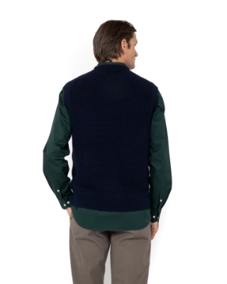 	ΠΛΕΚΤΟ ΑΜΑΝΙΚΟ REGULAR FIT ΜΠΛΕ thumb