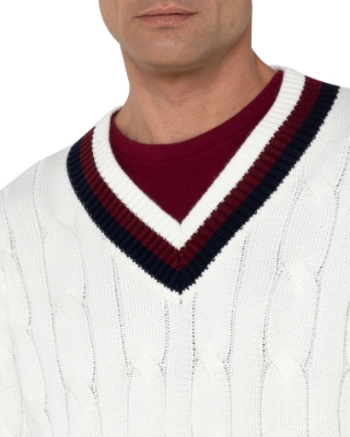 ΠΛΕΚΤΟ V-ΛΑΙΜΟΚΟΨΗ REGULAR FIT thumb