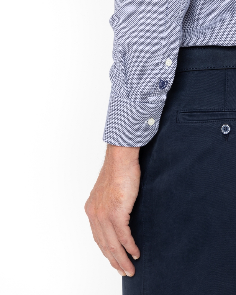 ΑΝΔΡΙΚΟ ΠΟΥΚΑΜΙΣΟ ΜΙΚΡΟΣΧΕΔΙΟ CUSTOM FIT