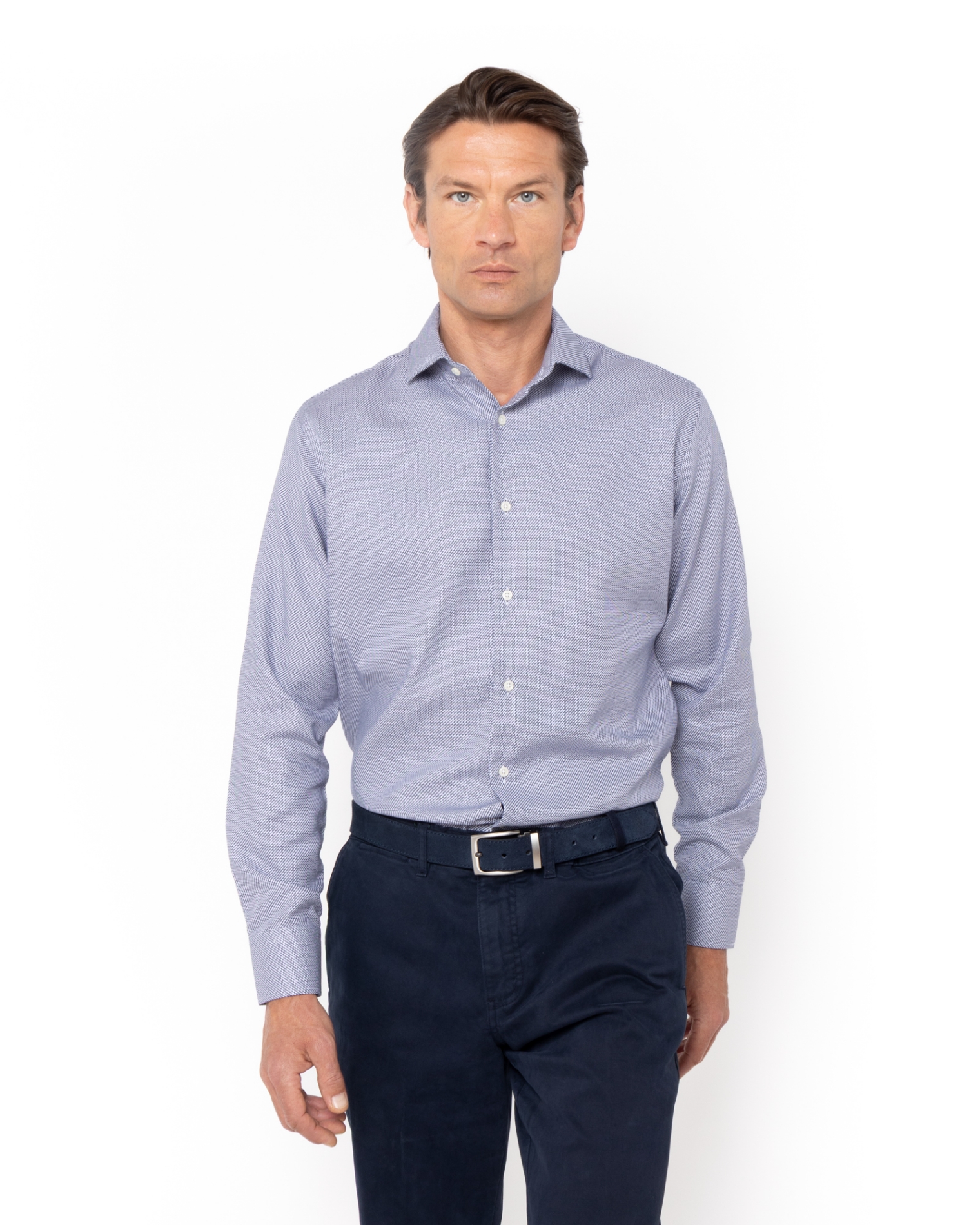 ΑΝΔΡΙΚΟ ΠΟΥΚΑΜΙΣΟ ΜΙΚΡΟΣΧΕΔΙΟ CUSTOM FIT