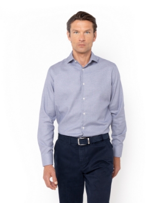 ΑΝΔΡΙΚΟ ΠΟΥΚΑΜΙΣΟ ΜΙΚΡΟΣΧΕΔΙΟ CUSTOM FIT thumb