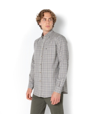 ΑΝΔΡΙΚΟ ΠΟΥΚΑΜΙΣΟ ΚΑΡΟ ΦΑΝΕΛΑ REGULAR FIT thumb