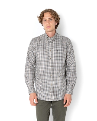 ΑΝΔΡΙΚΟ ΠΟΥΚΑΜΙΣΟ ΚΑΡΟ ΦΑΝΕΛΑ REGULAR FIT thumb