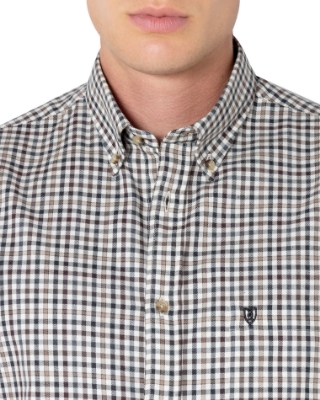 ΑΝΔΡΙΚΟ ΠΟΥΚΑΜΙΣΟ ΚΑΡΟ ΦΑΝΕΛΑ REGULAR FIT thumb