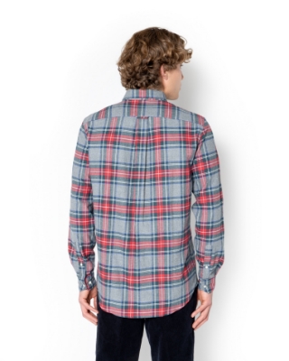 ΑΝΔΡΙΚΟ ΠΟΥΚΑΜΙΣΟ ΚΑΡΟ ΦΑΝΕΛΑ REGULAR FIT thumb