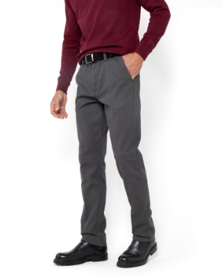 	ΑΝΔΡΙΚΟ ΠΑΝΤΕΛΟΝΙ ΜΙΚΡΟΣΧΕΔΙΑΣΤΟ REGULAR FIT ΓΚΡΙ thumb