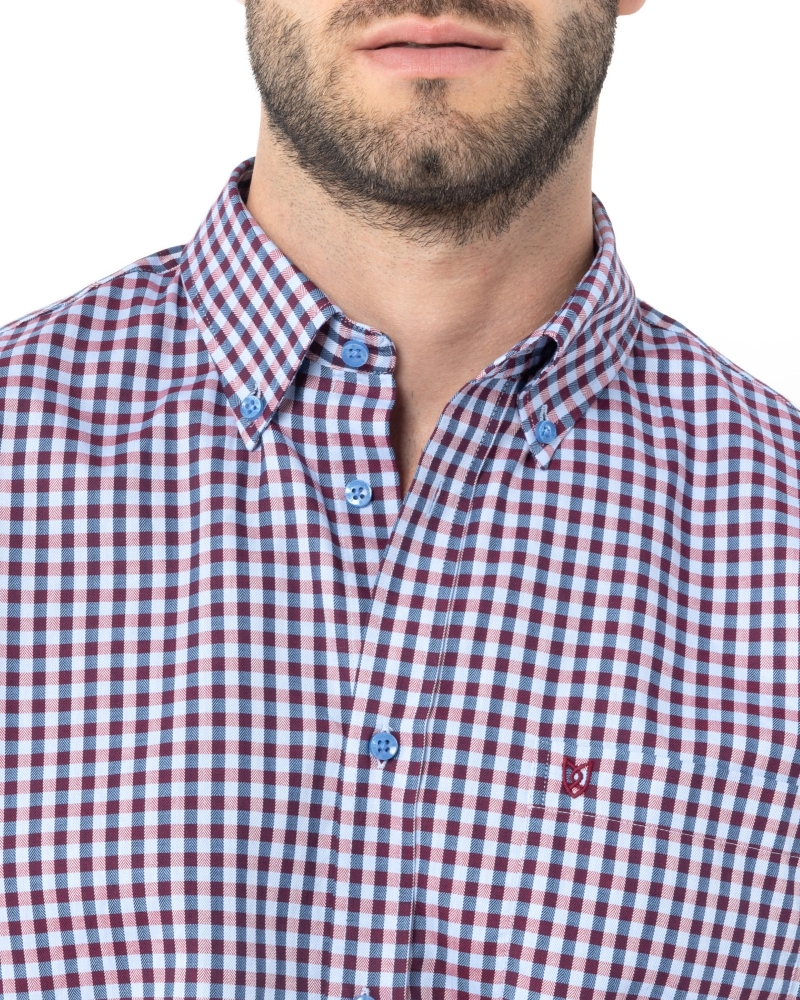 ΑΝΔΡΙΚΟ ΠΟΥΚΑΜΙΣΟ ΚΑΡΟ TWILL REGULAR FIT