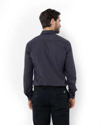 ΠΟΥΚΑΜΙΣΟ ΚΑΡΟ ΠΟΠΛΙΝΑ SLIM FIT thumb