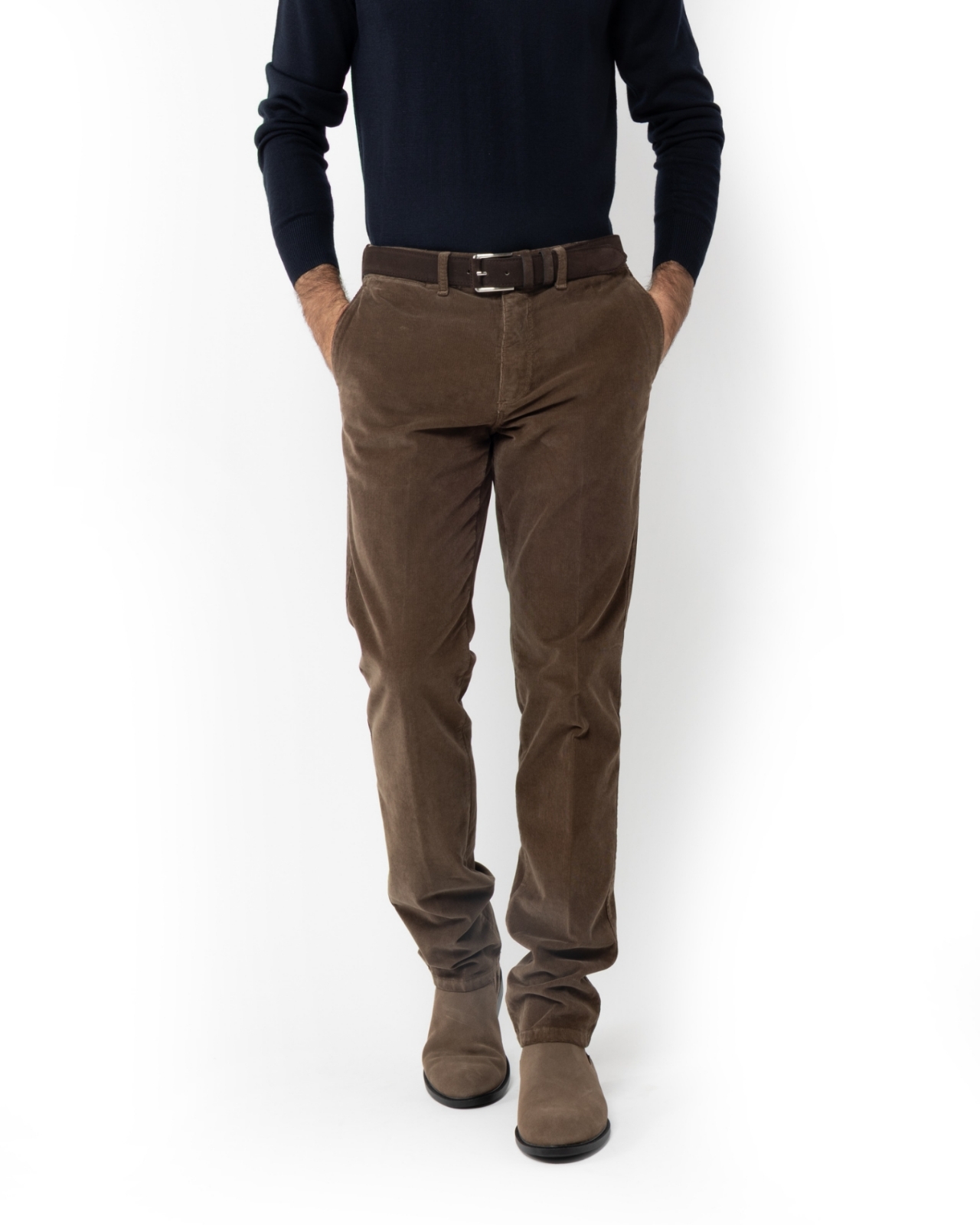 ΑΝΔΡΙΚΟ ΠΑΝΤΕΛΟΝΙ ΚΟΤΛΕ ΣΚΟΥΡΟ ΜΠΕΖ REGULAR FIT