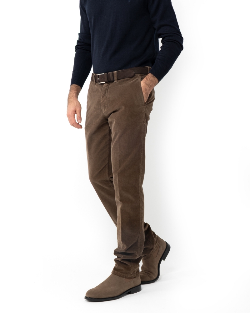 ΑΝΔΡΙΚΟ ΠΑΝΤΕΛΟΝΙ ΚΟΤΛΕ ΣΚΟΥΡΟ ΜΠΕΖ REGULAR FIT