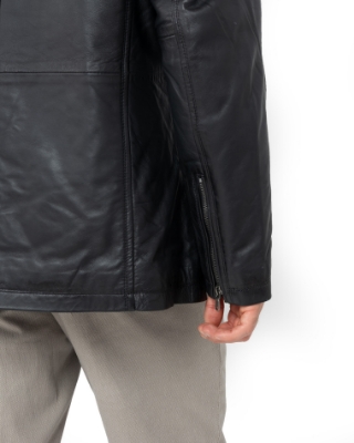 MΠΟΥΦΑΝ ΔΕΡΜΑΤΙΝΟ ΜΑΥΡΟ thumb