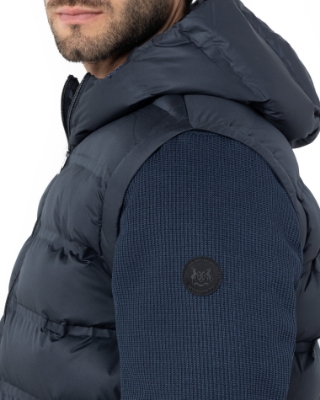 ΜΠΛΕ ΜΠΟΥΦΑΝ BOMBER REGULAR FIT thumb