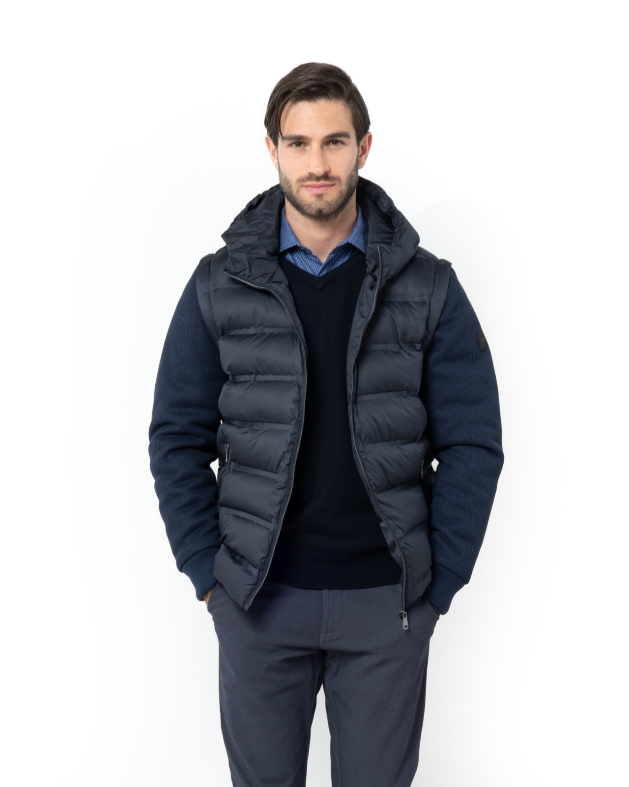 ΜΠΛΕ ΜΠΟΥΦΑΝ BOMBER REGULAR FIT