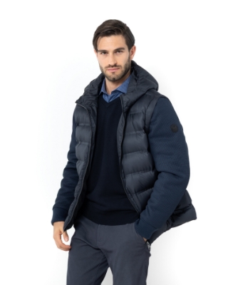 ΜΠΛΕ ΜΠΟΥΦΑΝ BOMBER REGULAR FIT thumb