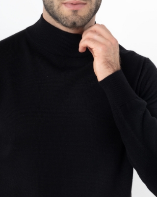 ΠΛΕΚΤΟ MERINO ΛΟΥΠΕΤΟ ΜΑΥΡΟ thumb