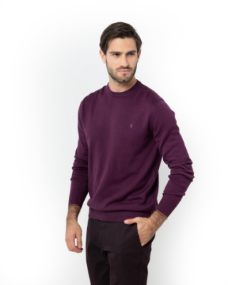 ΜΠΟΡΝΤΟ ΑΝΔΡΙΚΟ ΠΛΕΚΤΟ ΛΑΙΜΟΚΟΨΗ REGULAR FIT thumb