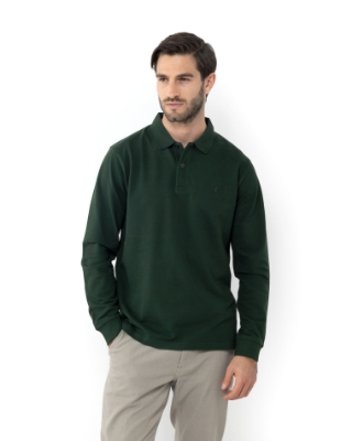 ΜΠΛΟΥΖΑ POLO PIQUE ΠΡΑΣΙΝΟ thumb