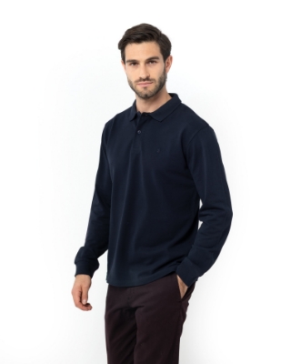 ΜΠΛΟΥΖΑ POLO PIQUE ΜΠΛΕ thumb