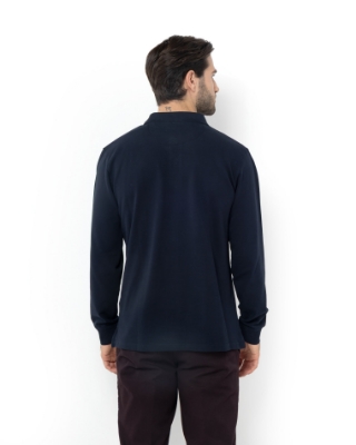 ΜΠΛΟΥΖΑ POLO PIQUE ΜΠΛΕ thumb