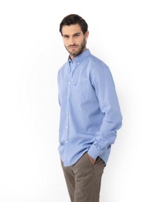 ΠΟΥΚΑΜΙΣΟ ΠΟΠΛΙΝΑ REGULAR ΓΑΛΑΖΙΟ thumb