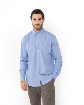 ΠΟΥΚΑΜΙΣΟ ΠΟΠΛΙΝΑ REGULAR ΓΑΛΑΖΙΟ thumb